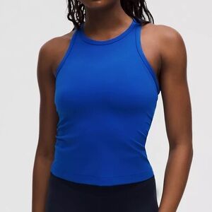 Lululemon Align™ Waist-Length Racerback Tank Top size 2 ‘Cobalt Blue’